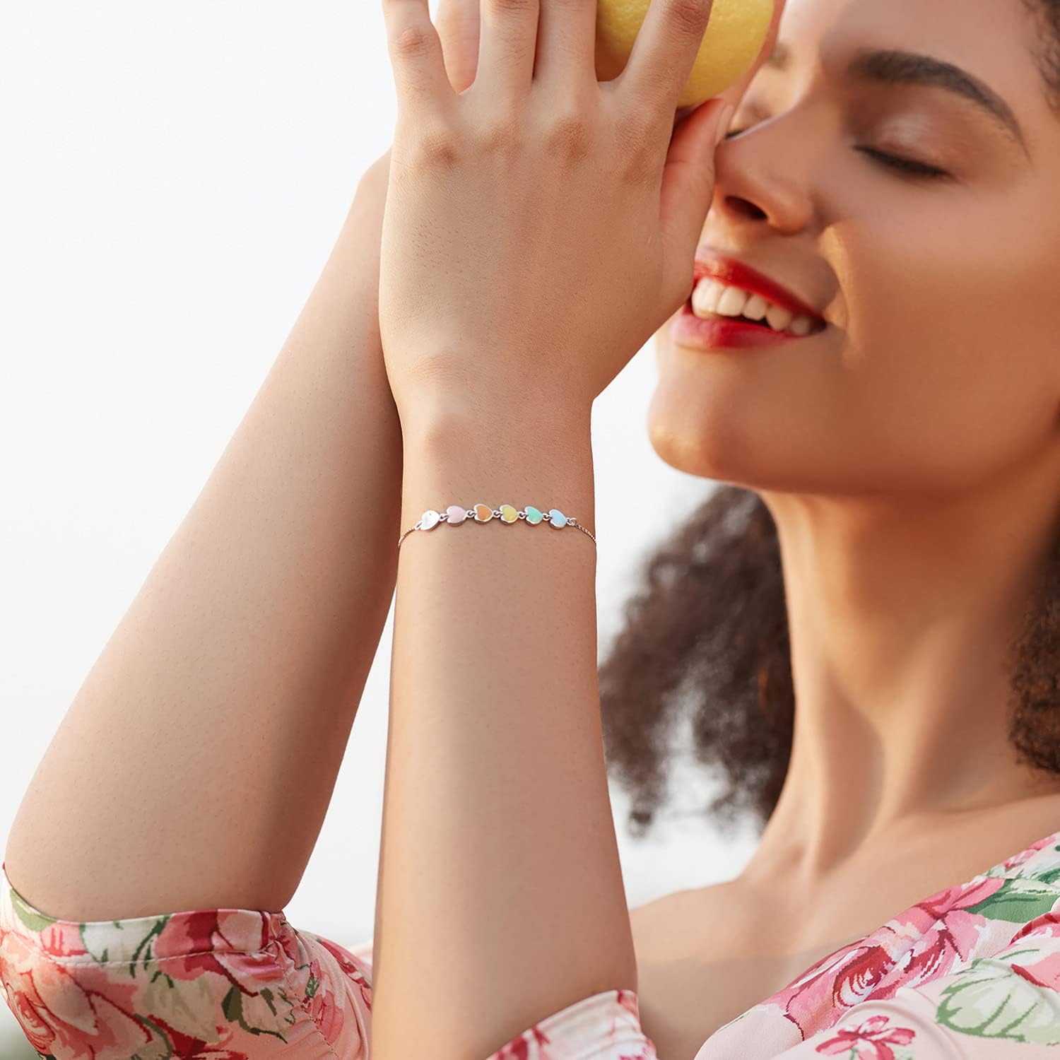 Sterling Silver Bracelet with Paw Print – Adjustable Fit