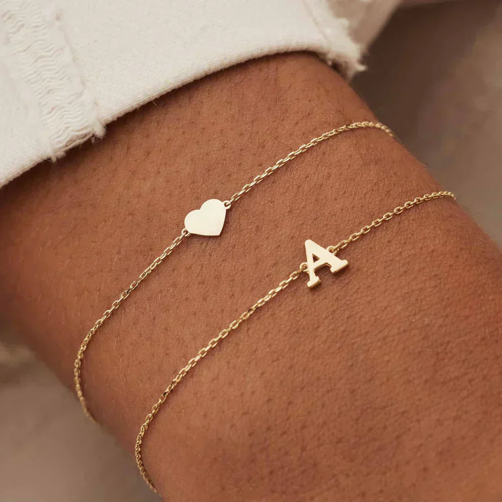 Vita Signa Initial Bracelet